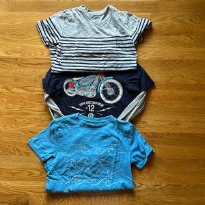 GAP boys size medium 8 three tshirts